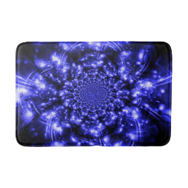 Blue Sparkling Lights Badrumsmatta