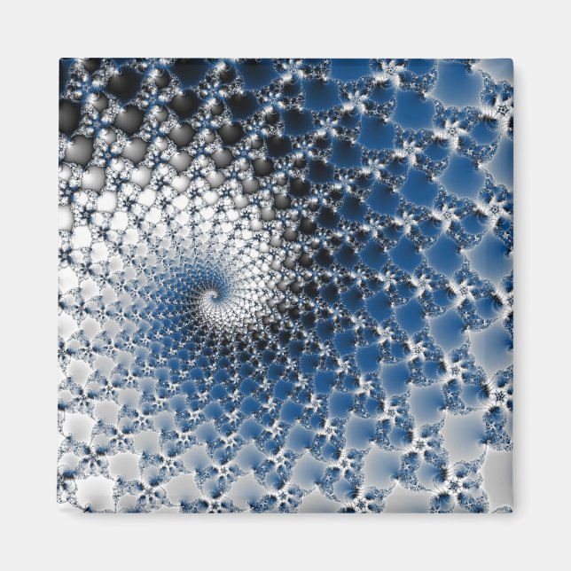 Blue Spiral Magnet (Framsidan)