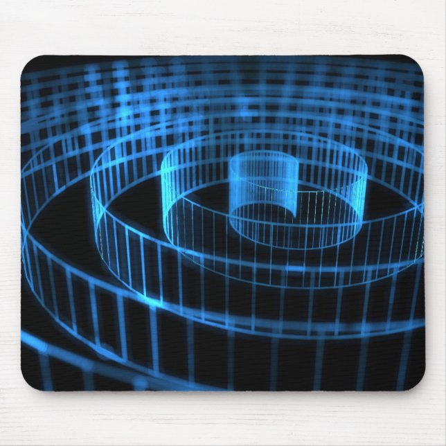 Blue Spiral Musmatta (Framsidan)