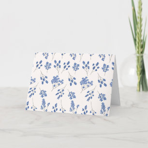 BLUE SPRIGGS ALL-TILLFÄLLE/BLANK-KORT TACK KORT