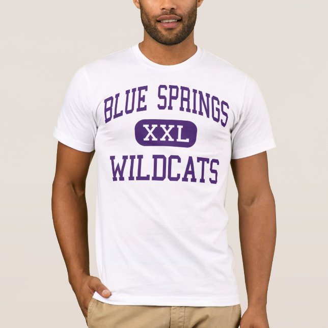 Blue Springs - vildkatter - kick - Blue Springs Tee Shirt (Framsida)