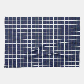 Blue Squares Kitchen Towel Kökshandduk