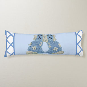 Blue Stafford Hundar Ginger Burk Lumbar Kroppskudde