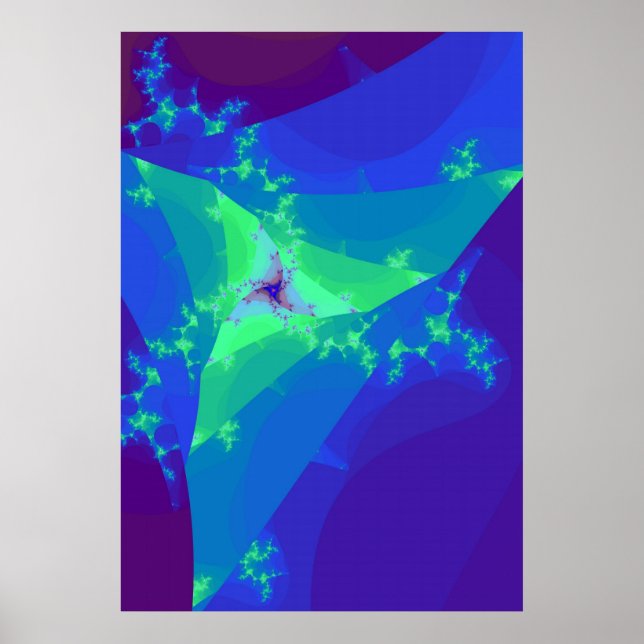 Blue Star Dancer Poster (Framsidan)