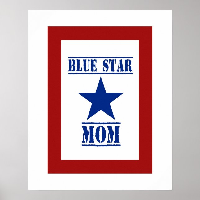 Blue Star Mamma Milime Poster (Framsidan)