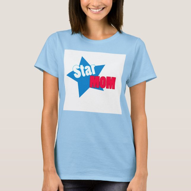 Blue Star MAMMA - Tshirt T-shirt (Framsida)