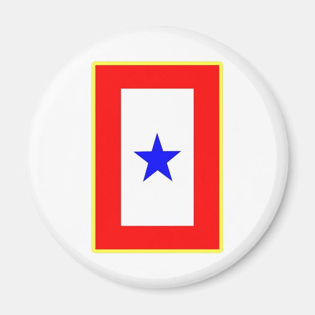 Blue Star Mor Magnet (Framsidan)