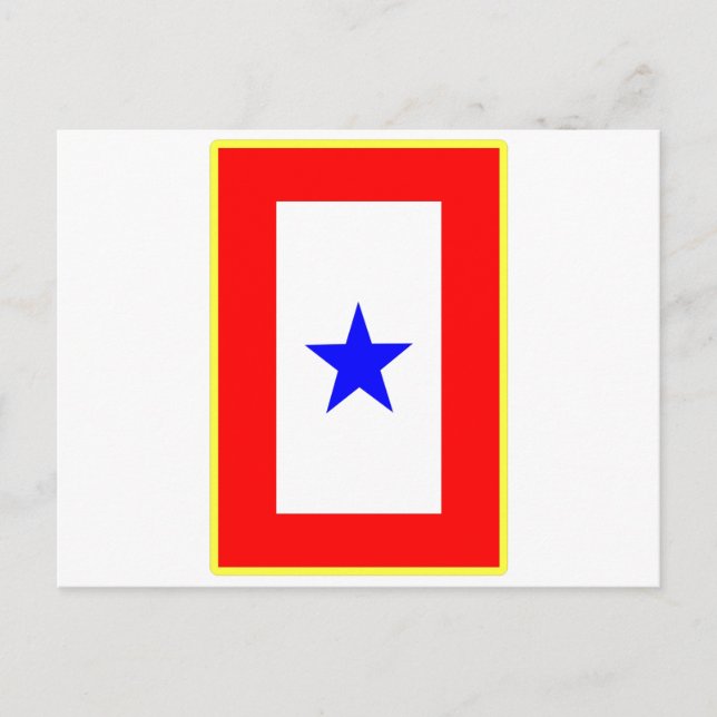 Blue Star Mor Vykort (Framsida)