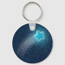 Blue Star-nyckelkedja Nyckelring