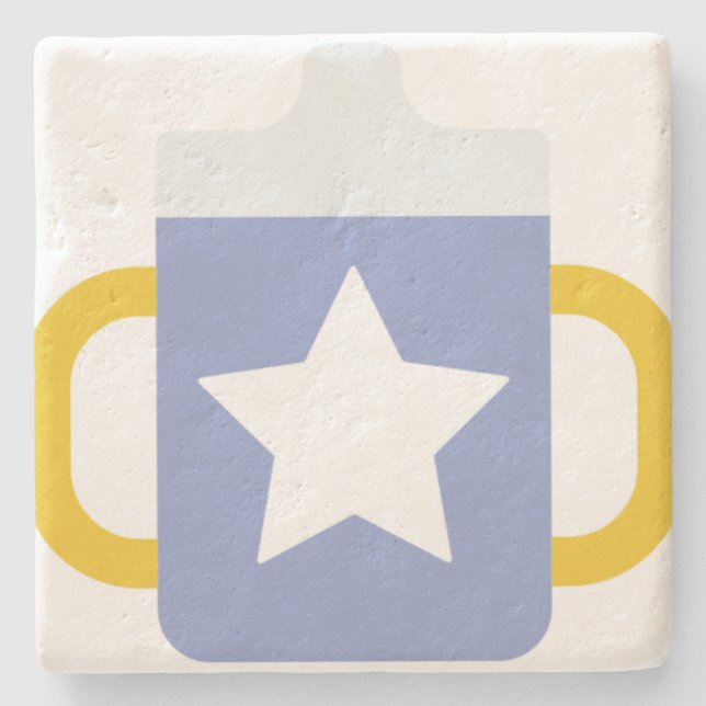 Blue star sippy kopp stenunderlägg (Framsidan)