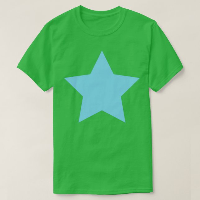Blue Star T Shirt (Design framsida)