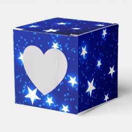 Blue Stargazer Heart Presentaskar