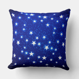 Blue Stargazer Kudde