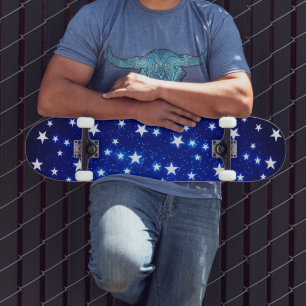 Blue Stargazer Mini Skateboard Bräda 18,5 Cm
