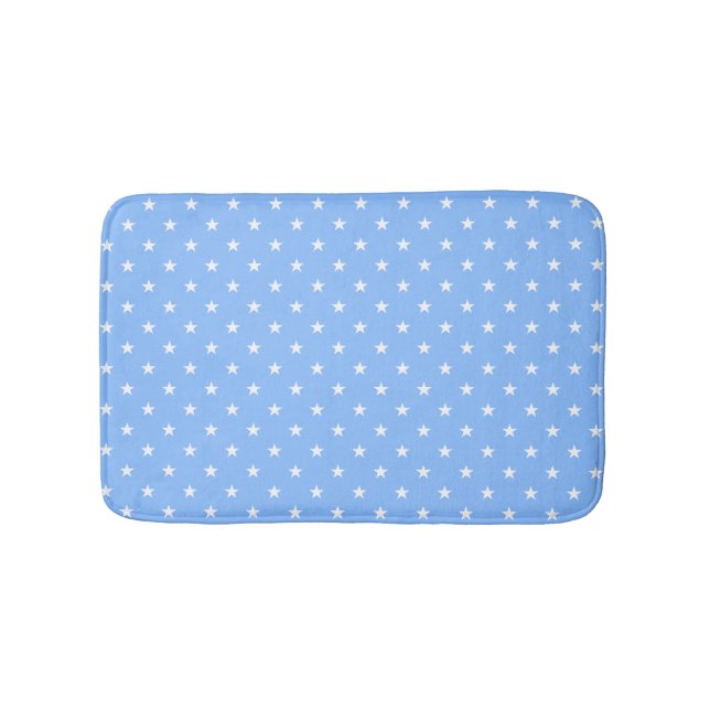 Blue Stars Bath Mat Badrumsmatta (Framsidan)