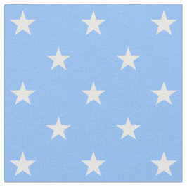 Blue Stars Fabric Tyg