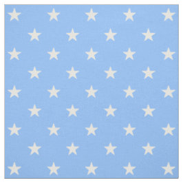 Blue Stars Fabric Tyg