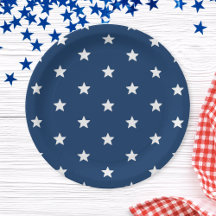 Blue Stars Patriotic 4:e juli, sommaren Party