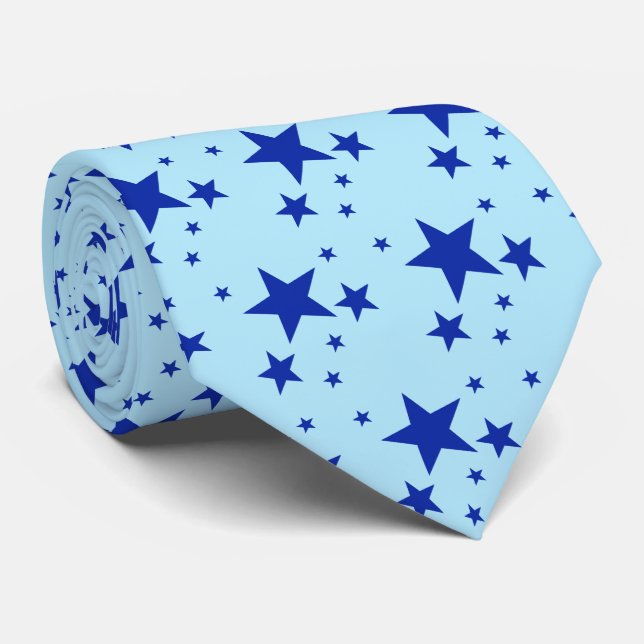 Blue Stars Pattern Slips (Rullad)