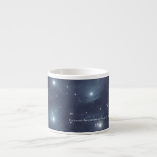 Blue Stars Psalms Scripture Mugg Espressomugg
