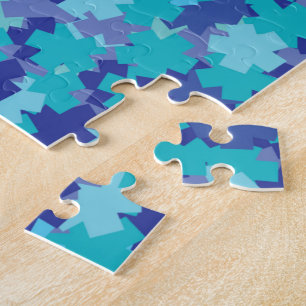 Blue Stars Puzzle Pussel