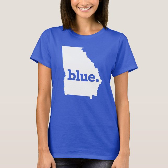 BLUE STATE GEORGIEN T SHIRT (Framsida)