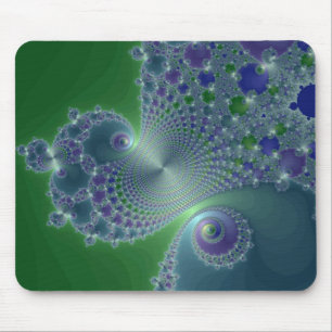 Blue Steel - Fractal Mousepad Musmatta