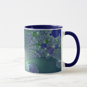 Blue Steel - Fractal Mugg