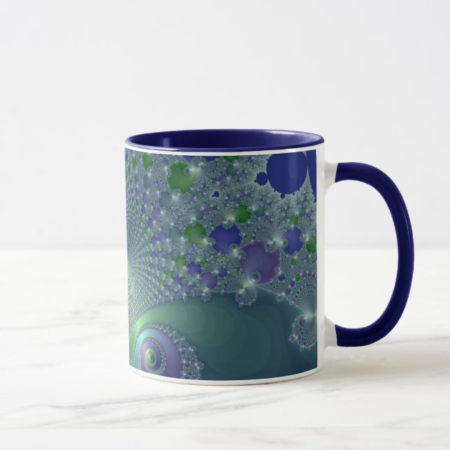 Blue Steel - Fractal Mugg (Höger)