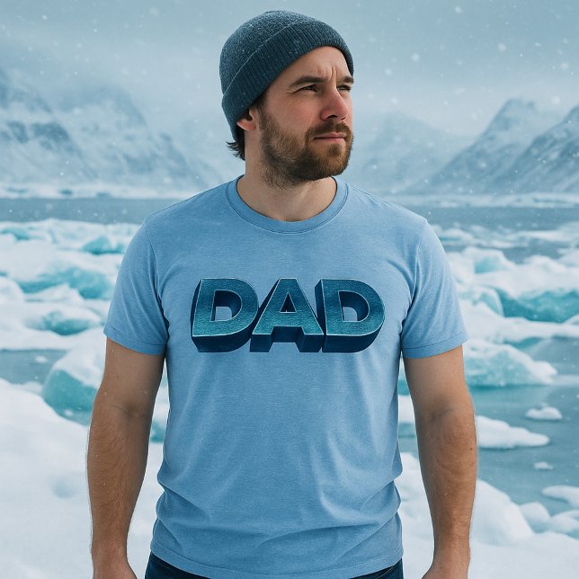 Blue Steel Pappa T Shirt (Skapare uppladdad)