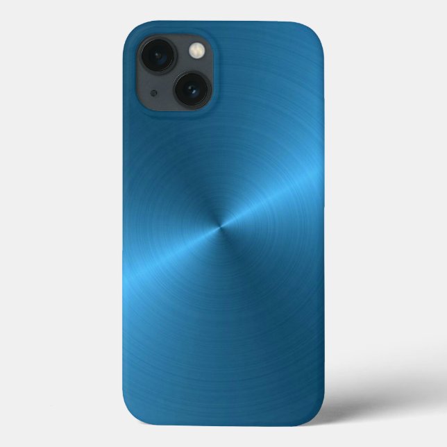 Blue Steel tryck Case-Mate iPhone-fodral (Baksida)