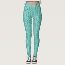 Blue Sticka Yarn | Crochet Wool | Cute Original Leggings