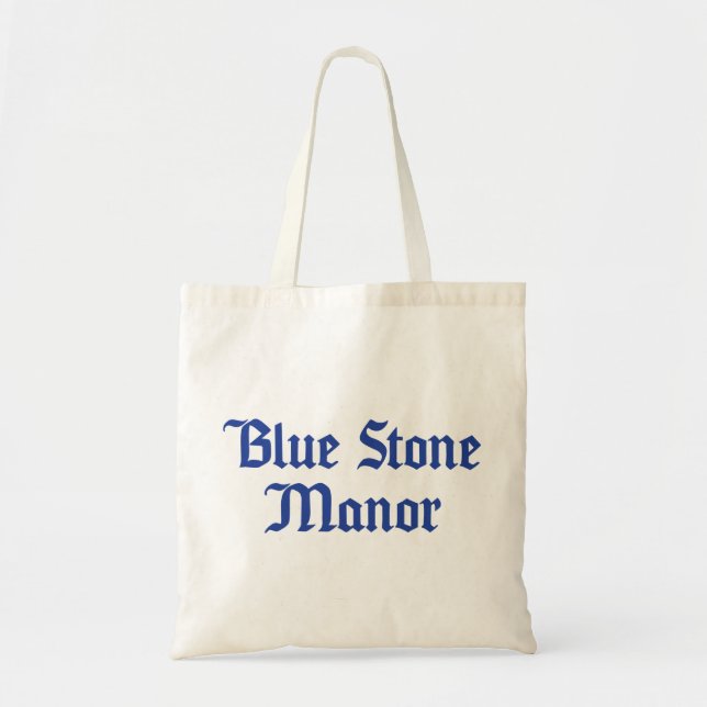 Blue Stone Manor Mugg och Shirt Tygkasse (Framsidan)