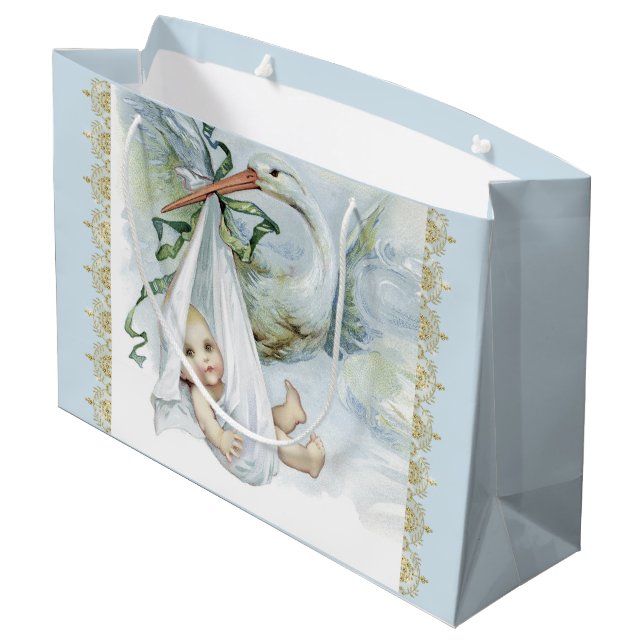 Blue Stork Pojke (Baksidan Vinklad)