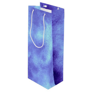 Blue Storm Cloud Effect Gift Bag