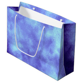 Blue Storm Cloud Effect Gift Bag