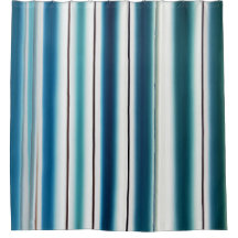 Blue Streak Shower Curtain