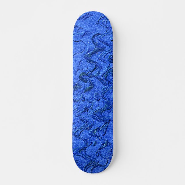 BLUE STREAM VATTEN MINI SKATEBOARD BRÄDA 18,5 CM (Framsida)