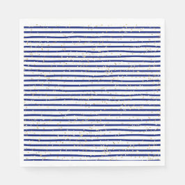 Blue Stripe Pajama och Pancake Lunch Napkins Pappersservett