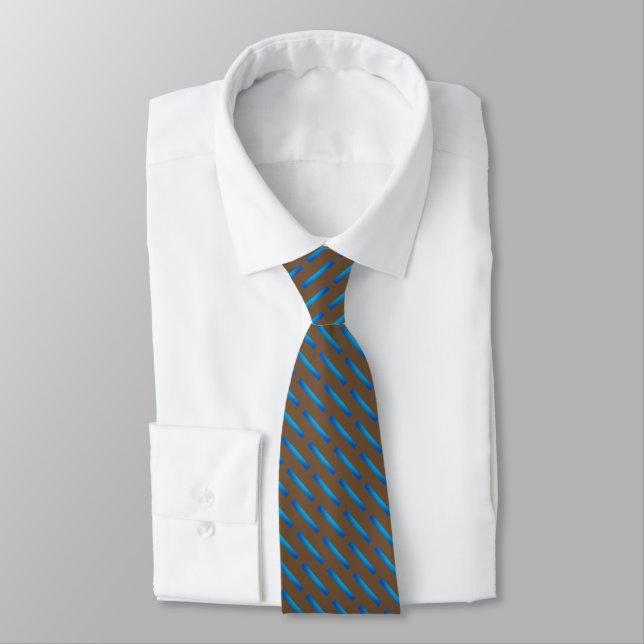 Blue Striped Pattern Slips (Bunden)