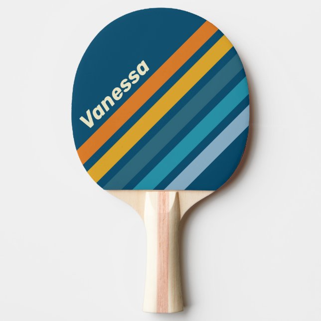 Blue Sun Angled Striping with Name Pingisracket (Framsidan)