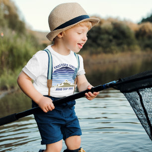 Blue Sunset Mountain Anpassningsbar Family Reunion T Shirt