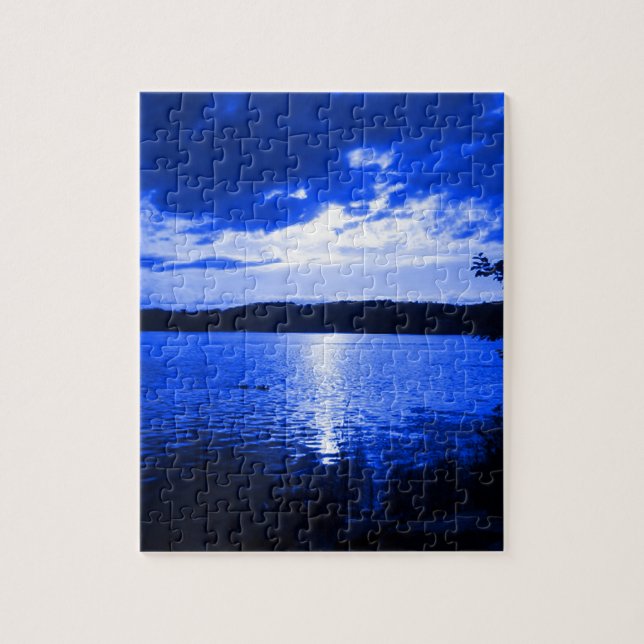 Blue Sunset Pussel (Vertikal)