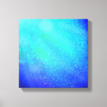 Blue Supernova - Vibrant Kanvastryck