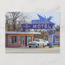 Blue Svälj Motel, Tucumcari, New mexico