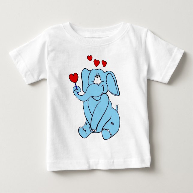 Blue Swearing T-Shirt (Framsida)