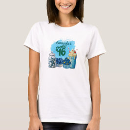 Blue Sweet Sixteen Tshirt T Shirt