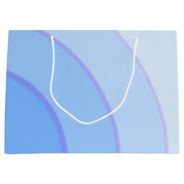 Blue Swirls Gift Bag (Framsidan)