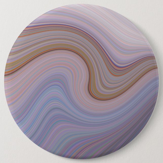 Blue Swirly Rand Buton Knapp (Framsida)