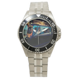 Blue tåg armbandsur